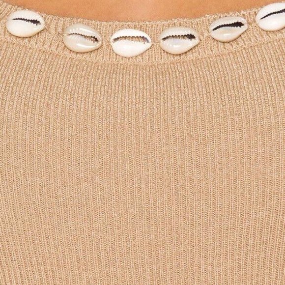 Tularosa Revolve NWT Mairitius Dress In Natural Size Medium $148 READ (12-10) - Picture 4 of 6